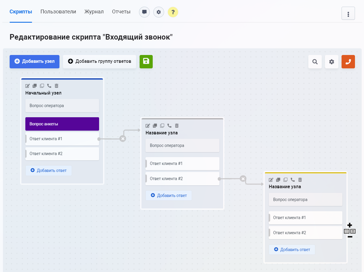 Конструктор телефонных сценариев SaleScript Pro. Коробочная версия