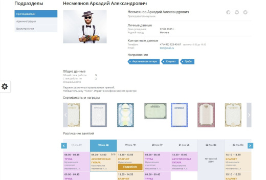 Мибок: Сайт культурно-досугового (творческого) детского центра