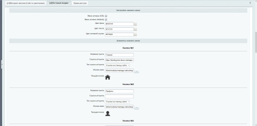 Модуль для публикации Мобильной версии сайта в Google Play и Appstore.