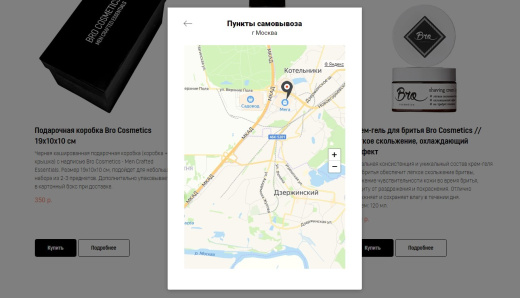 Spectre: Виджет корзины «Кактус»