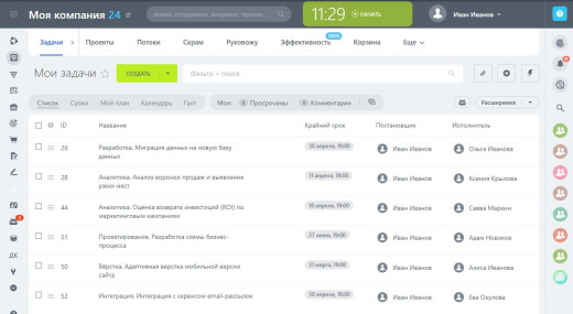 Связанные поля в задачах
