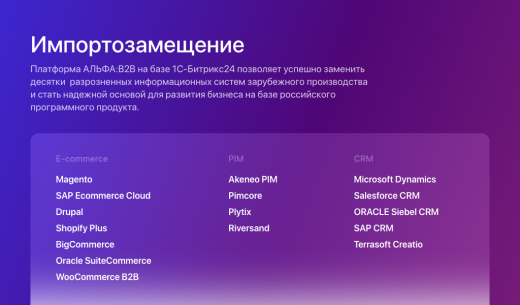 АЛЬФА: B2B - оптовый портал с личным кабинетом