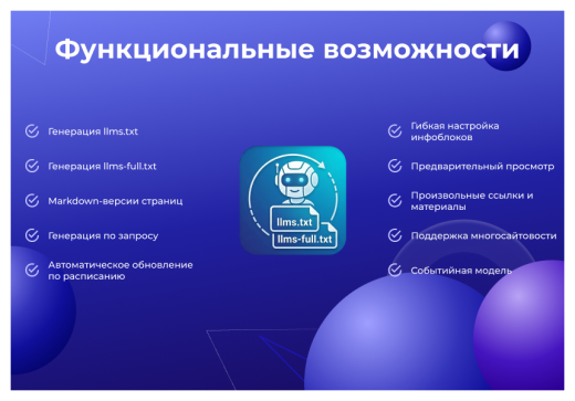 Сотбит: Карта сайта для ИИ – llms.txt, llms-full.txt и Markdown-страницы