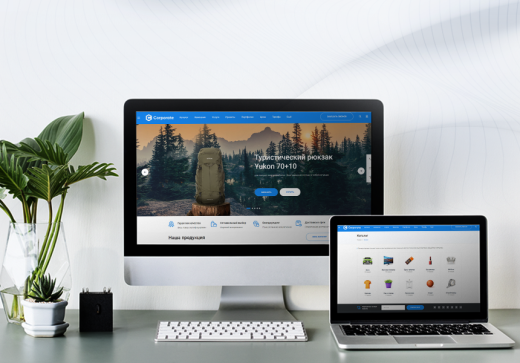 EPIR: Корпоративный сайт с каталогом