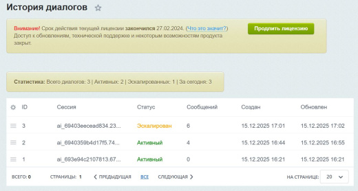 AI чат для Битрикс. Онлайн консультант на основе нейросети