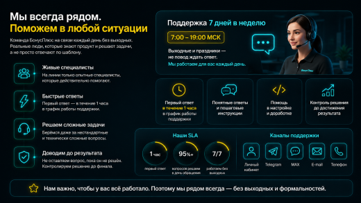 БонусПлюс: единая программа лояльности для интернет-магазина и розницы