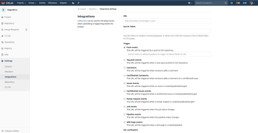 Интеграция с GitLab