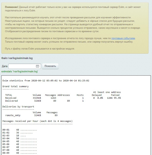 Управление почтой