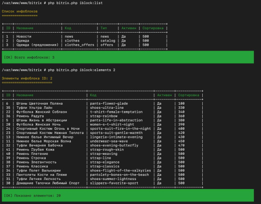 BXMax CLI: расширенный набор консольных команд