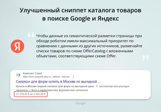 INRAISE: Schema.org/Product. Микроразметка для товаров: Product, Offer, AggregateOffer, OfferCatalog