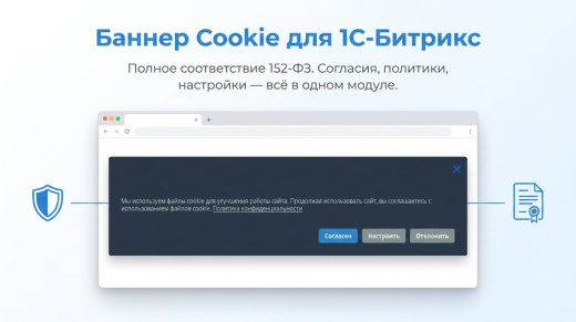Плашка кукис и генератор политики конфиденциальности
