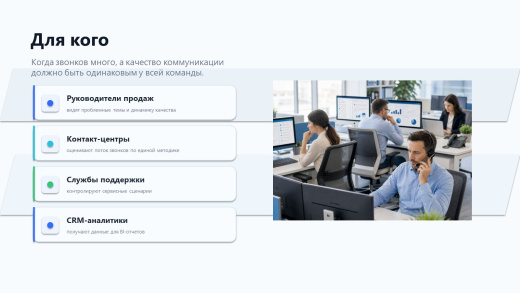 ПрофиCRM: Контроль качества звонков
