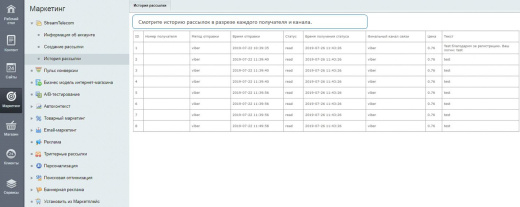 Stream Telecom: СМС, Viber, VK рассылки для бизнеса