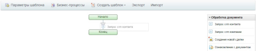 Запрос CRM контакта и компании (активити)