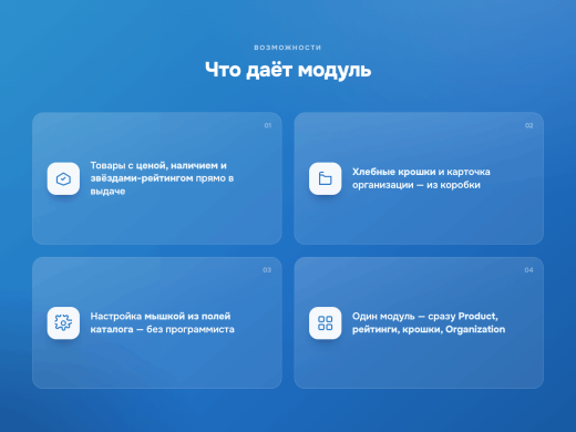 Программный модуль для 1С-Битрикс «Микроразметка Schema.org»