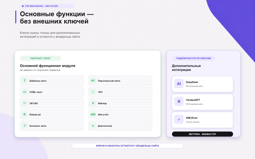 Top Man Digital: SEO помощник
